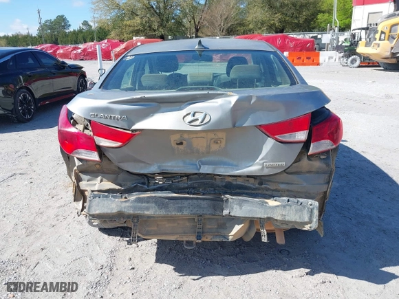2012 Hyundai Elantra GLS with VIN KMHDH4AE3CU255391, listed as a IAAI auction lot 41833631 with 190,610 mi miles. Bid and sale history available at carsss.com. Image 17.