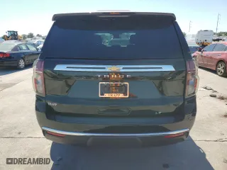 2024 Chevrolet Tahoe LT with VIN 1GNSCNKD0RR175992, listed as a Copart auction lot 75523204 with 8,155 mi miles and Salvage Title. Bid and sale history available at carsss.com. Image 6.
