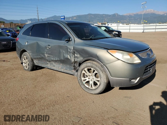 2007 Hyundai Veracruz GLS with VIN KM8NU73C97U012381, listed as a Copart auction lot 61043025 with 224,260 mi miles and Salvage title. Bid and sale history available at DreamBid. Image 4.