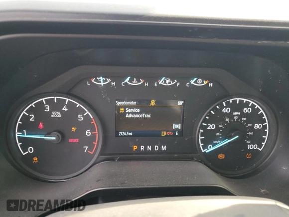 2024 Ford F-250 XL with VIN 1FT8W2BA5REC59750, listed as a Copart auction lot 56022695 with 2,724 mi miles and Salvage title. Bid and sale history available at DreamBid. Image 9.