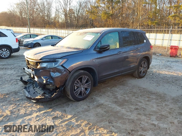 2020 Honda Passport EX-L with VIN 5FNYF7H55LB005906, listed as a IAAI auction lot 41322450 with 66,545 mi miles and . Bid and sale history available at DreamBid. Image 17.