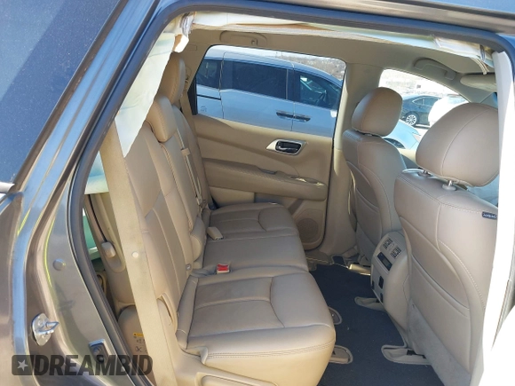 2015 Nissan Pathfinder S with VIN 5N1AR2MM6FC685997, listed as a IAAI auction lot 41772969 with 136,551 mi miles and . Bid and sale history available at DreamBid. Image 8.