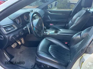 2015 Maserati Ghibli S Q4 с VIN ZAM57RTA4F1134096, выставлен на аукционе Copart как лот 85287484 с пробегом 76 369 миль миль и Чистый • Clean title. История ставок и продаж доступна на DreamBid. Изображение 5.