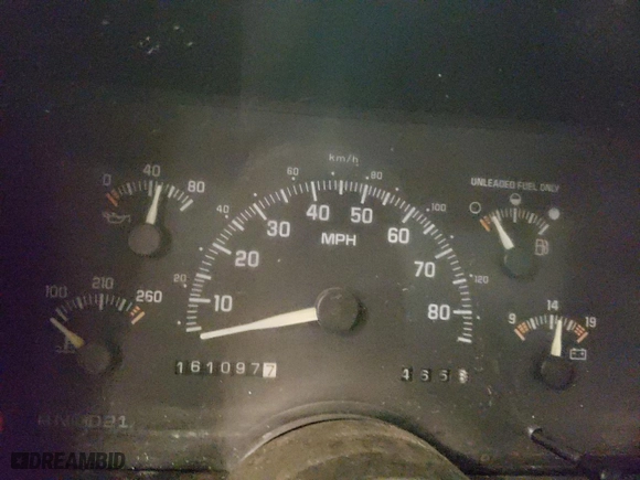 1994 Chevrolet C/K 1500 with VIN 1GCEK14Z0RZ279232, listed as a Copart auction lot 78436814 with 161,097 mi miles and Clean Title. Bid and sale history available at carsss.com. Image 9.