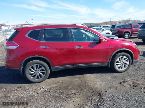 2015 Nissan Rogue SV with VIN 5N1AT2MV9FC898176, listed as a IAAI auction lot 41756986 with 54276 miles. Bid and sale history available at carsss.com. Image 14.