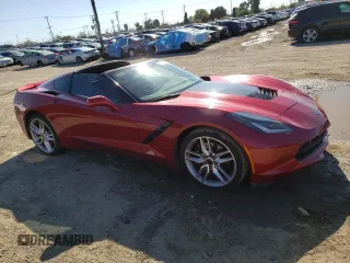 2015 Chevrolet Corvette Z51 2LT with VIN 1G1YK2D76F5114010, listed as a Copart auction lot 49416744 with 8,892 mi miles. Bid and sale history available at carsss.com. Image 4.