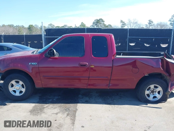 2003 Ford F-150 XL with VIN 2FTRX17233CA07991, listed as a IAAI auction lot 41649340 with 1 mi miles. Bid and sale history available at carsss.com. Image 14.