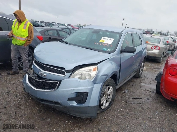 2014 Chevrolet Equinox LS with VIN 2GNALAEK7E6284390, listed as a IAAI auction lot 41972520 with 98,560 mi miles. Bid and sale history available at carsss.com. Image 2.