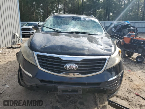 2013 Kia Sportage LX with VIN KNDPB3A22D7364959, listed as a Copart auction lot 45217555 with Not Provided miles and Salvage Title. Bid and sale history available at DreamBid. Image 5.