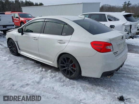 2020 Subaru WRX Premium with VIN JF1VA1B64L9829170, listed as a IAAI auction lot 41547390 with 41,806 mi miles. Bid and sale history available at carsss.com. Image 3.