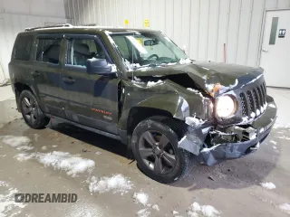 2017 Jeep Patriot 75th Anniversary with VIN 1C4NJRBB2HD168832, listed as a Copart auction lot 44936295 with 91,953 mi miles and Salvage Title. Bid and sale history available at carsss.com. Image 4.