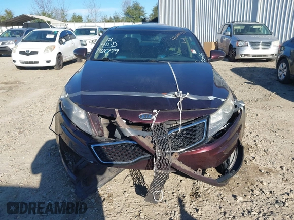 2012 Kia Optima EX with VIN 5XXGN4A65CG054990, listed as a IAAI auction lot 41668971 with 192,853 mi miles and . Bid and sale history available at carsss.com. Image 6.