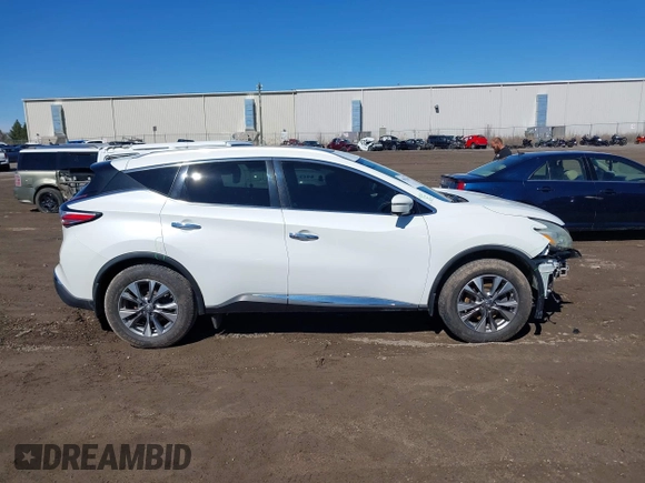 2016 Nissan Murano S with VIN 5N1AZ2MH9GN135072, listed as a IAAI auction lot 41822168 with 79,379 mi miles and . Bid and sale history available at DreamBid. Image 13.