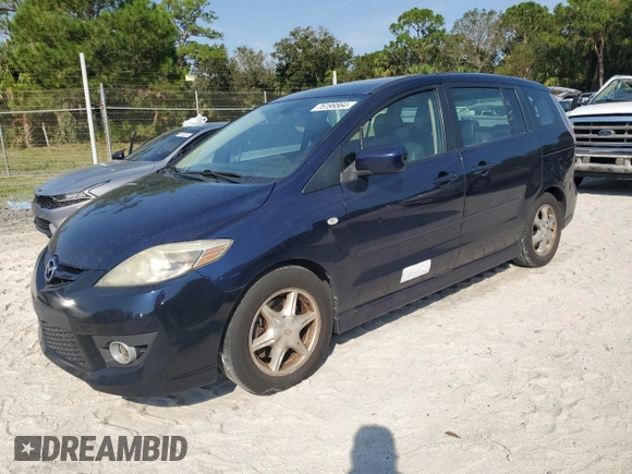 2009 Mazda 5 Touring with VIN JM1CR293X90359381, listed as a Copart auction lot 76199564 with 236,463 mi miles and Salvage Title. Bid and sale history available at DreamBid. Image 1.