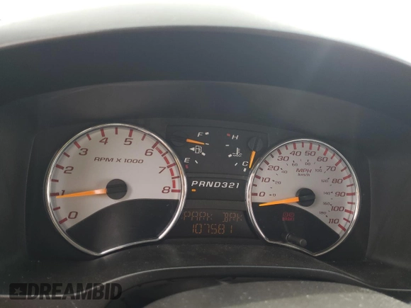 2008 GMC Canyon SLE1 with VIN 1GTDT33E288186865, listed as a Copart auction lot 50036795 with 107,581 mi miles and Salvage Title. Bid and sale history available at carsss.com. Image 9.