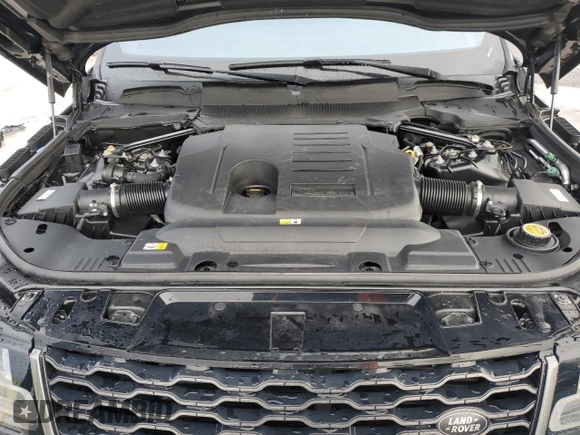 2021 Land Rover Range Rover Sport HSE Silver Edition with VIN SALWR2SU2MA752867, listed as a Copart auction lot 48233955 with 21,411 mi miles and Salvage title. Bid and sale history available at DreamBid. Image 12.