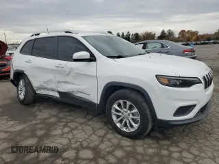 2020 Jeep Cherokee Latitude with VIN 1C4PJMCB3LD580146, listed as a Copart auction lot 78438914 with 54,738 mi miles and Salvage title. Bid and sale history available at DreamBid. Image 4.