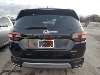 2025 Honda Pilot Touring with VIN 5FNYG2H70SB020006, listed as a Copart auction lot 83966764 with 0 mi miles and Salvage Title. Bid and sale history available at carsss.com. Image 6.