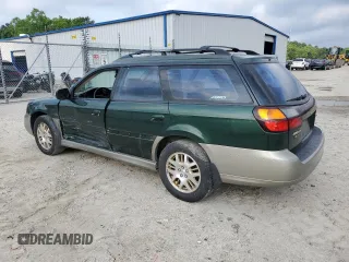 2001 Subaru Legacy Outback L.L. Bean with VIN 4S3BH806717639585, listed as a Copart auction lot 63498725 with 184,907 mi miles and Salvage title. Bid and sale history available at DreamBid. Image 2.