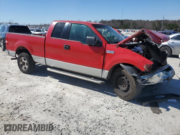 2004 Ford F-150 XL with VIN 1FTPX12594NA71876, listed as a Copart auction lot 47102195 with 222,907 mi miles and Salvage Title. Bid and sale history available at carsss.com. Image 4.