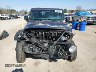 2024 Jeep Wrangler Sport with VIN 1C4PJXAN0RW366873, listed as a Copart auction lot 47358395 with 10,933 mi miles and Salvage title. Bid and sale history available at DreamBid. Image 5.