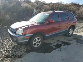 2005 Hyundai Santa Fe GLS with VIN KM8SC73DX5U940101, listed as a Copart auction lot 46112455 with 157,812 mi miles and Salvage Title. Bid and sale history available at carsss.com. Image 1.