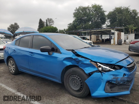 2022 Subaru Impreza with VIN 4S3GKAB62N3610522, listed as a Copart auction lot 62023365 with 43,292 mi miles and Salvage title. Bid and sale history available at DreamBid. Image 4.
