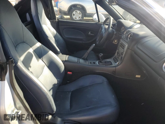 2004 Mazda MX-5 Miata LS with VIN JM1NB353640402308, listed as a Copart auction lot 84568244 with 50,287 mi miles and Salvage title. Bid and sale history available at DreamBid. Image 10.