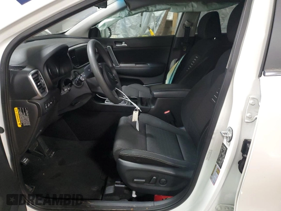 2020 Kia Sportage LX with VIN KNDPMCAC6L7806031, listed as a Copart auction lot 48813455 with 48,230 mi miles and Salvage Title. Bid and sale history available at carsss.com. Image 7.