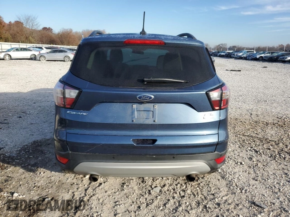 2018 Ford Escape SEL with VIN 1FMCU0HD6JUA34670, listed as a Copart auction lot 75878753 with 67,459 mi miles and Salvage Title. Bid and sale history available at carsss.com. Image 6.