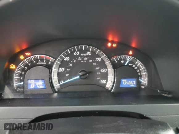 2014 Toyota Camry L with VIN 4T1BF1FK3EU729689, listed as a Copart auction lot 46396265 with 134,867 mi miles and Salvage Title. Bid and sale history available at carsss.com. Image 9.