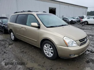 2007 Kia Sedona EX with VIN KNDMB233576140856, listed as a Copart auction lot 66734014 with 153,197 mi miles and Clean Title. Bid and sale history available at carsss.com. Image 4.