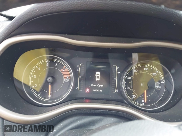 2016 Jeep Cherokee Latitude with VIN 1C4PJMCSXGW214243, listed as a IAAI auction lot 40850362 with 96,240 mi miles and . Bid and sale history available at carsss.com. Image 7.