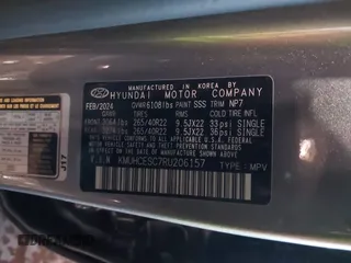 2024 Genesis GV80 с VIN KMUHCESC7RU206157, выставлен на аукционе IAAI как лот 41519373 с пробегом 3 670 миль миль и . История ставок и продаж доступна на DreamBid. Изображение 9.