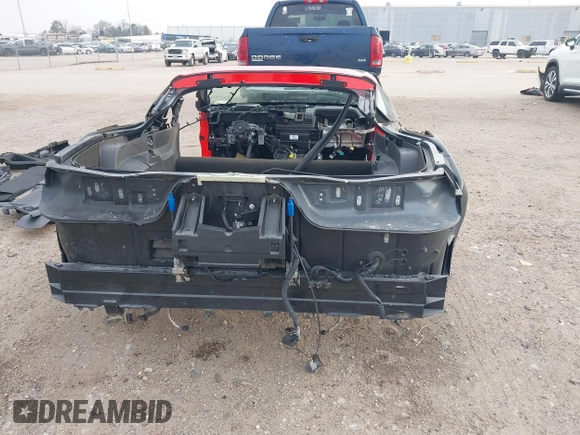 2015 Chevrolet Corvette Z06 2LZ with VIN 1G1YR2D69F5600121, listed as a IAAI auction lot 41680591 with 1 mi miles. Bid and sale history available at carsss.com. Image 16.