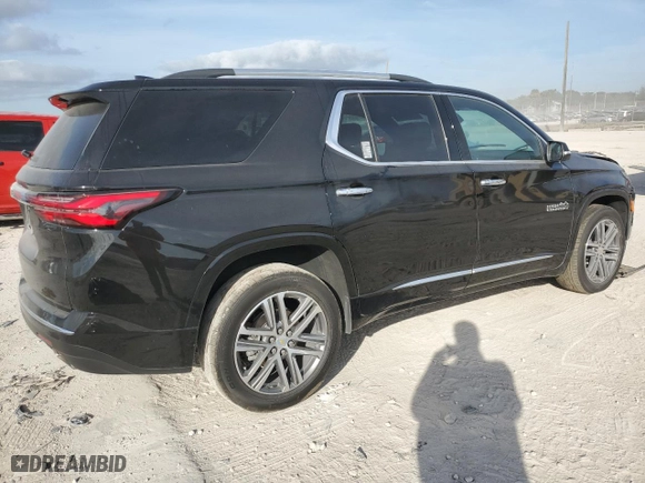 2023 Chevrolet Traverse High Country with VIN 1GNERNKW0PJ161518, listed as a Copart auction lot 84371144 with 52,319 mi miles and Salvage Title. Bid and sale history available at carsss.com. Image 3.