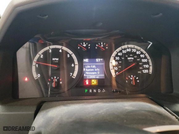 2009 Dodge Ram 1500 SLT with VIN 1D3HV13T09S720438, listed as a Copart auction lot 73548534 with 113,493 mi miles and Salvage Title. Bid and sale history available at carsss.com. Image 9.