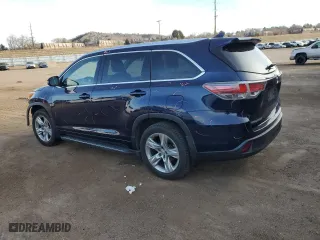 2014 Toyota Highlander Limited with VIN 5TDDKRFH4ES038655, listed as a Copart auction lot 86832854 with 132,178 mi miles and Salvage Title. Bid and sale history available at carsss.com. Image 2.