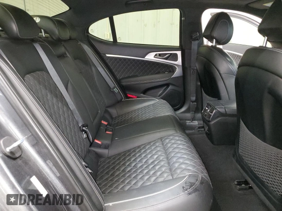 2019 Genesis G70 Advanced with VIN KMTG34LE9KU021057, listed as a Copart auction lot 52218325 with 55,991 mi miles and Clean Title. Bid and sale history available at DreamBid. Image 10.