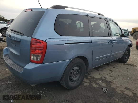 2012 Kia Sedona LX with VIN KNDMG4C76C6445518, listed as a Copart auction lot 44144625 with 109,263 mi miles and Salvage Title. Bid and sale history available at carsss.com. Image 3.