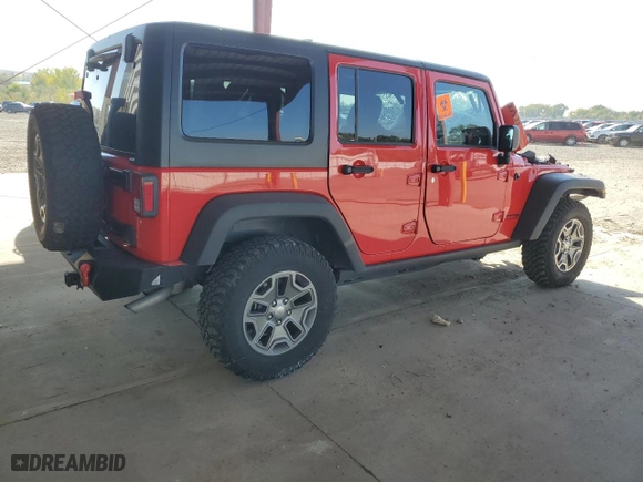 2018 Jeep Wrangler JK Unlimited Rubicon with VIN 1C4BJWFG2JL812221, listed as a Copart auction lot 74482114 with 0 mi miles and Salvage Title. Bid and sale history available at carsss.com. Image 3.
