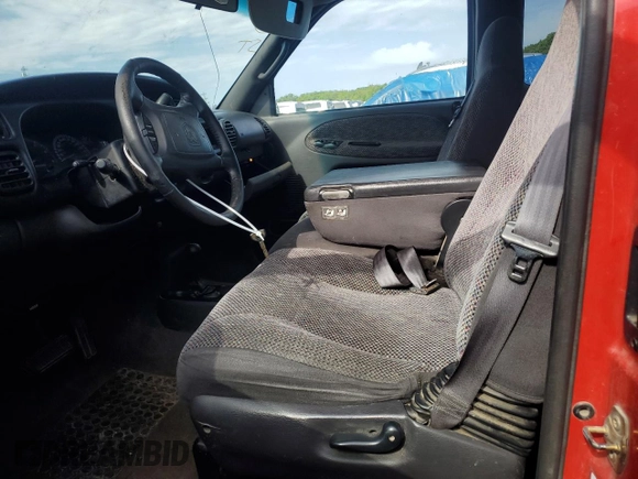 2001 Dodge 1500 z VIN 1B7HF13Z41J597313, wystawiony jako Copart lot #57720805 z przebiegiem 161 711 mil mil oraz Szkoda całkowita • Salvage title. Historia ofert i sprzedaży dostępna na DreamBid. Obrazek 7.