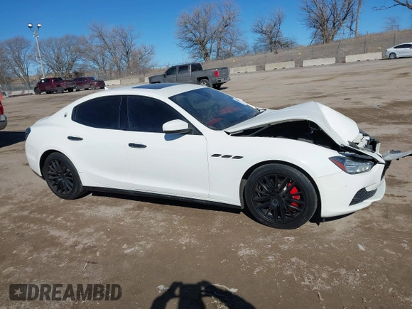 2017 Maserati Ghibli S Q4 with VIN ZAM57RTA4H1197508, listed as a IAAI auction lot 41619458 with 62,076 mi miles and . Bid and sale history available at DreamBid. Image 13.