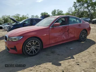 2020 BMW 3 Series 330i with VIN 3MW5R1J03L8B22097, listed as a Copart auction lot 54846115 with 109,637 mi miles and Salvage title. Bid and sale history available at DreamBid. Image 1.