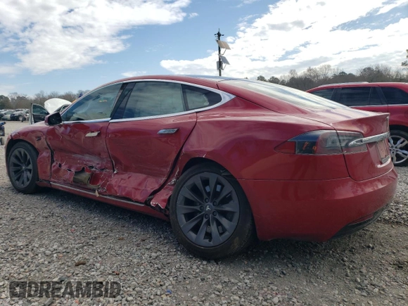 2020 Tesla Model S Long Range with VIN 5YJSA1E26LF353676, listed as a Copart auction lot 46467155 with 57,189 mi miles and Salvage Title. Bid and sale history available at carsss.com. Image 2.