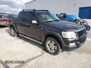 2007 Ford Explorer Sport Trac XLT with VIN 1FMEU51827UB11711, listed as a Copart auction lot 86621944 with 131,231 mi miles and Salvage title. Bid and sale history available at DreamBid. Image 4.