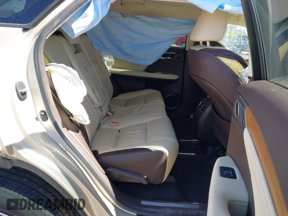 2017 Lexus RX with VIN 2T2BZMCAXHC080205, listed as a IAAI auction lot 41724409 with 1 mi miles. Bid and sale history available at carsss.com. Image 8.