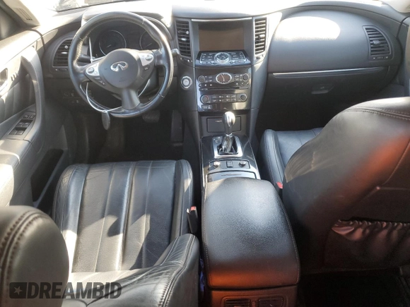 2012 Infiniti FX35 with VIN JN8AS1MW4CM156367, listed as a Copart auction lot 71313784 with 166,385 mi miles and Non Repairable. Bid and sale history available at carsss.com. Image 8.
