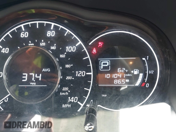 2016 Nissan Note SV with VIN 3N1CE2CP4GL367888, listed as a IAAI auction lot 39296117 with 101,041 mi miles and . Bid and sale history available at DreamBid. Image 16.