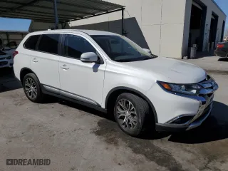 2017 Mitsubishi Outlander SE with VIN JA4AD3A37HZ028589, listed as a Copart auction lot 46670045 with 89,495 mi miles and Salvage Title. Bid and sale history available at carsss.com. Image 4.